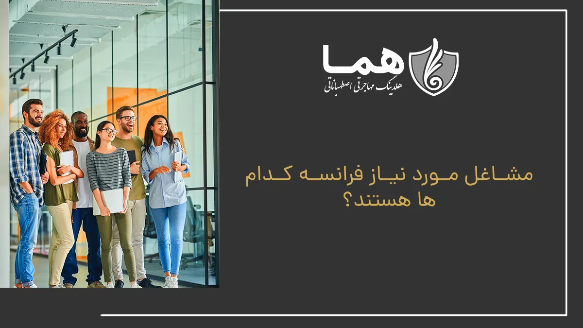 مشاغل مورد نیاز فرانسه کدام&zwnj;ها هستند؟