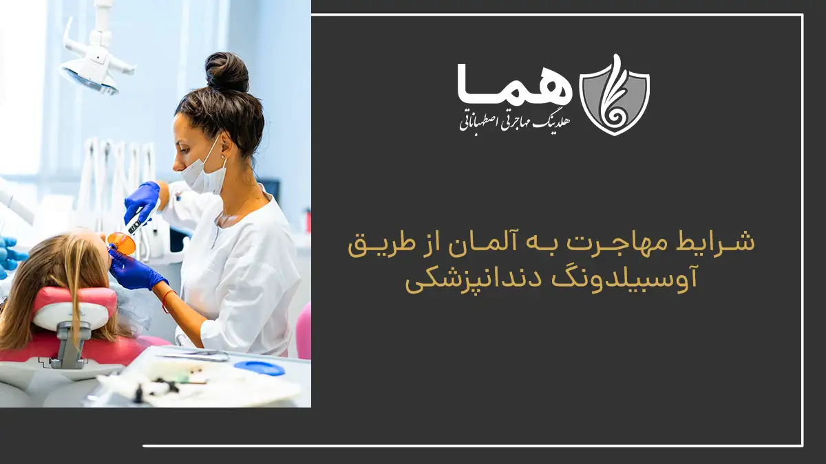 شرایط مهاجرت به آلمان از طریق آوسبیلدونگ دندانپزشکی