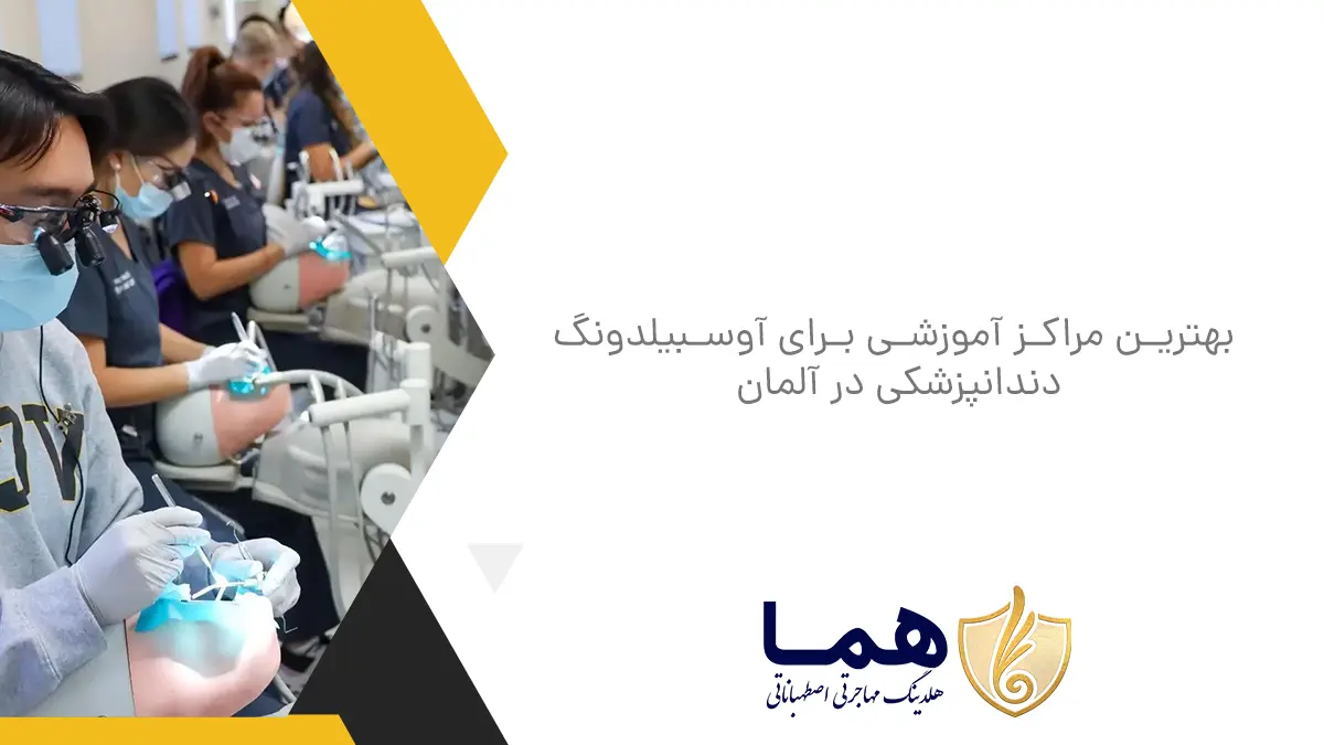بهترین مراکز آموزشی برای آوسبیلدونگ دندانپزشکی در آلمان