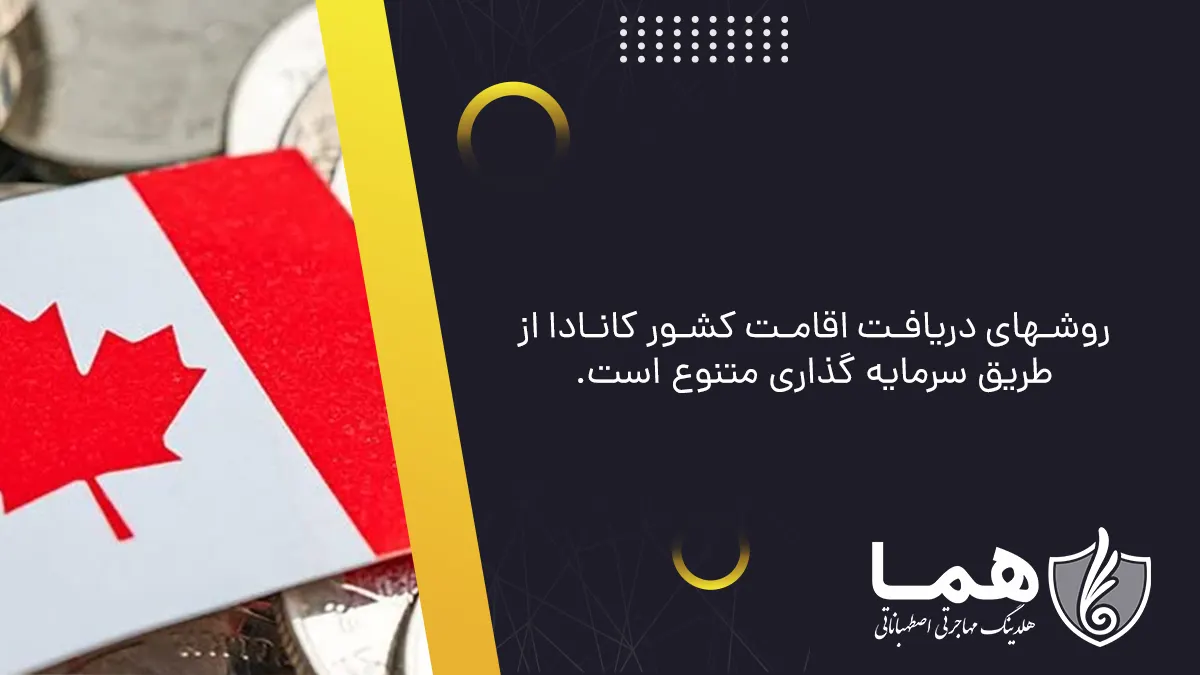 روش های سرمایه گذاری در کانادا