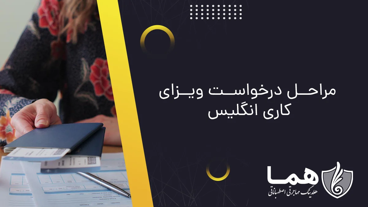 مراحل درخواست ویزای کاری انگلیس